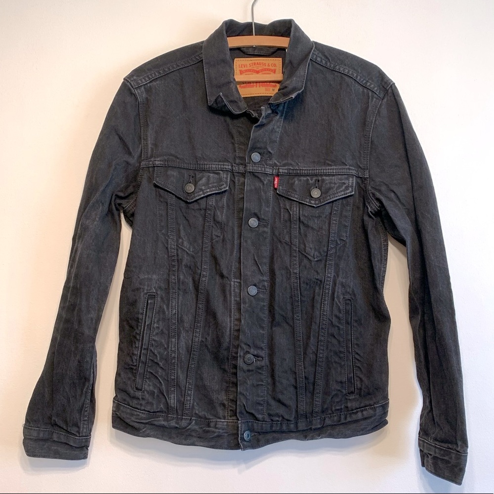 Levi Strauss & Co. Black Jean Jacket, Size M